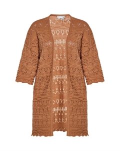 Вязаный кардиган Knit Cardigan, кэмел Usha