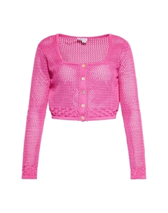 Вязаный кардиган Knit Cardigan, розовый Izia