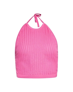 Вязаный топ Knitted Top, розовый Izia