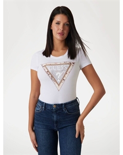 Лонгслив Shirt, белый Guess