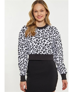 Свитер Sweatshirt, черный/белый Mymo