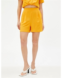 Шорты Flared Pleat-Front Pants, цвет light orange Koton