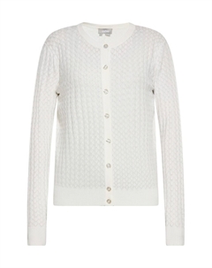 Вязаный кардиган Knit Cardigan, белый Usha