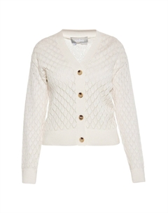 Вязаный кардиган Knit Cardigan, белый Usha