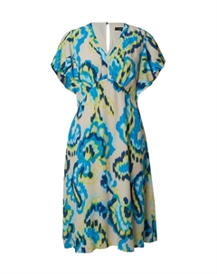 Мини платье Dress, разноцветный Comma,