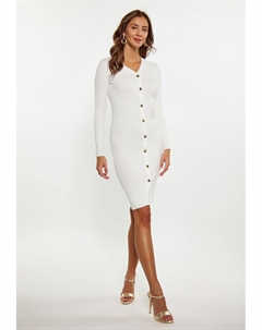 Вязаное платье Knitted dress, белый Faina