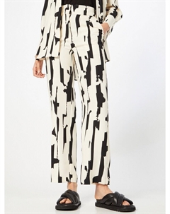 Брюки-кюлоты Wide leg Pleated Pants, кремовый Warehouse