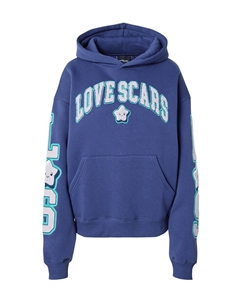 Толстовка с капюшоном Sweatshirt, светло-фиолетовый Love scars