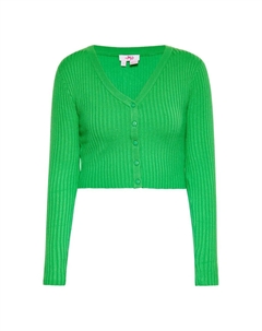 Вязаный кардиган Knit Cardigan, лаймовый Mymo