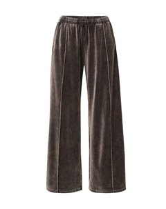 Тканевые брюки Wide leg Pants, черный Weekday