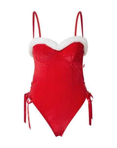 Боди Hunkemöller Bodysuit Jovie, красный Hunkemoller