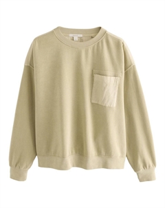 Свитер Sweatshirt, зеленый Next