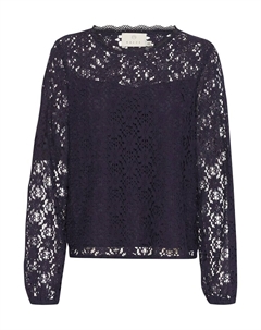 Кружевная блузка Blouse Silja, темно-фиолетовый Kaffe
