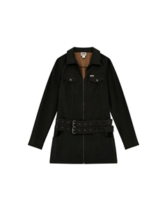 Платье рубашка Shirt Dress Bodycon, цвет olive/dark green Guess