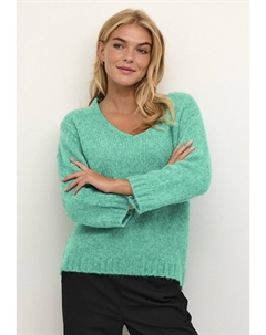 Вязаный свитер ALIOMA 3/4 SL, цвет gumdrop green melange Kaffe