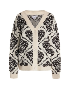 Вязаный кардиган Knit Cardigan, кремовый Usha