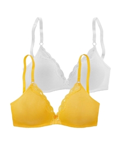 Бюстгальтер T-shirt Bra, цвет curry/white Petite fleur