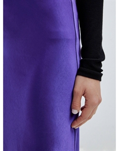 Юбка миди Skirt Alwa, фиолетовый Edited
