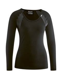 Женская рубашка Peniche с длинным рукавом, черный Gonso