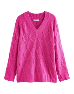 Базовый свитер Sweater, розовый Next