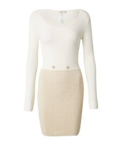 Вязаное платье Knitted dress Gabriella, цвет white/wool white Guess