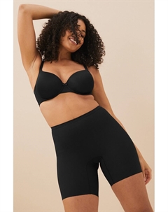 Корректирующие шорты с высокой талией — 2 пары, синий Marks & spencer