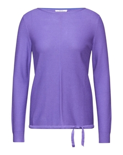 Тонкий вязаный свитер Sweater, светло-фиолетовый Cecil