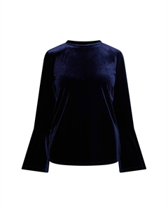 Блуза Samtshirt, морской Usha