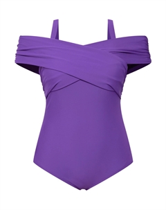 Купальник, фиолетовый Ulla popken