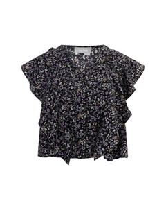 Блуза Kurzarm, черный Usha