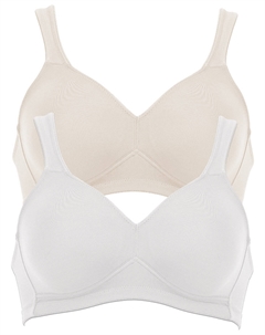 Бюстгальтер без косточек BH ohne Bügel Twin, цвет Weiss champagner Anita