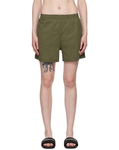 Эксклюзивные зеленые шорты SSENSE Alexander wang