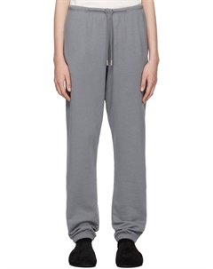 Серые брюки Teo Lounge The row