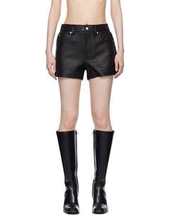 Шорты Primal Nappa Lambskin с высокой талией Alexander wang