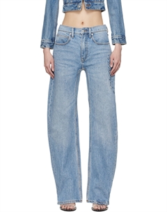Синие артикулированные джинсы Alexander wang