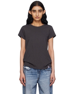 Черная футболка «The Slub» Rag & bone