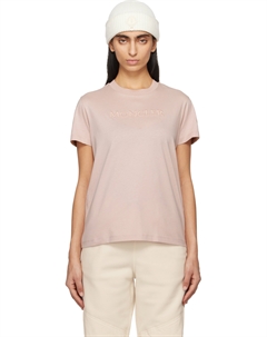 Футболка СС, розовый Moncler