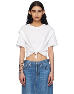 Футболка с галстуком ica, белый Rag & bone