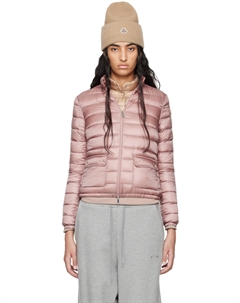 Розовый пуховик Lans Moncler