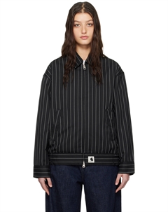 Черная куртка Ситон Carhartt work in progress