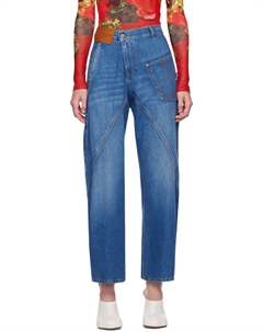 Синие витые джинсы Workwear, светло-голубой Jw anderson