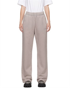 Розовые спортивные штаны с едва заметным эффектом потертости We11done