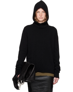 Свитер с круглым вырезом Porterville, черный Rick owens