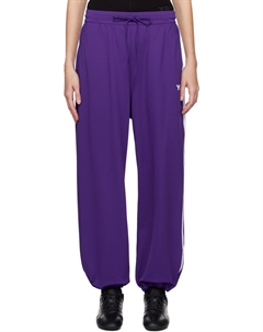 Фиолетовые спортивные штаны с тремя полосками Y-3