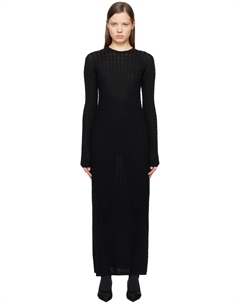 Платье макси с косичным трикотажем TOTEME Toteme