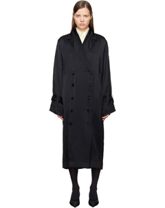 Платье-макси из атласного тренча TOTEME Toteme