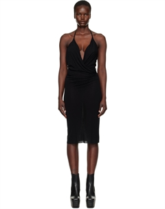 Платье-миди в стиле «Голливуд» с драпировкой Rick owens