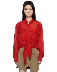 Рубашка Нат Etoile, красный Isabel marant