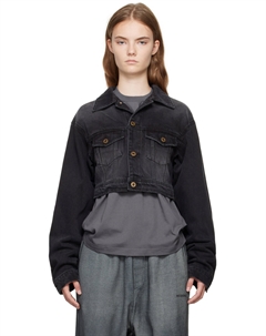 Укороченная джинсовая куртка We11done