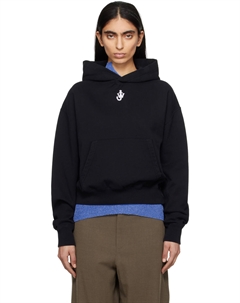 Укороченная толстовка с капюшоном и логотипом Anchor Jw anderson